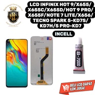 LCD FULLSET TOUCHSCREEN INFINIX HOT 9/X695/X655C/X65D/HOT 9 PRO INCELL