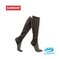 [JML Official]  Sankom Compression Plus Size Socks| Unisex Patented from Switzerland Reduce swelling aching