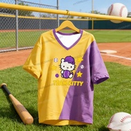 Hello Kitty Jersey Sportswear Summer Kid Jersey Men Jersey Casual Lightweight Breathable Quick Dryin