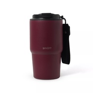 Smatt Double Insulation Cup - 304 Stainless Steel Tumbler Coffee Cup Travel Mug 600ML - Burgundy Tum