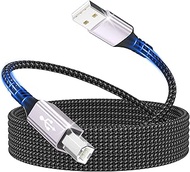 Printer Cable, 3 Metre Scanner Cable, USB 2.0 Type B Cable, USB A to USB B Printer PC Printer Cable,