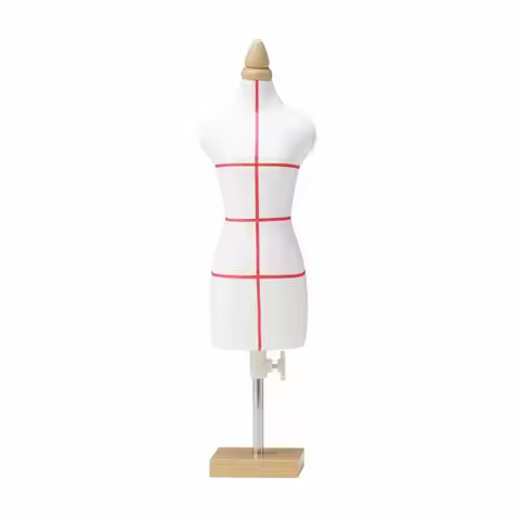 1/3 Scale Dress Form Compact Sewing Mannequin Tailor Form Not Full-Size for Fashion Students, Drapin