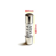 R054 Ceramic Fuse Tube 5 x 20 250V 0.5 A1A2A3A4A8A10A25A30A Fuse