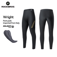 ROCKBORS Men Long Cycling Pants Elastic Summer Breathable Perspiration Quick Drying Bicycle Mountain