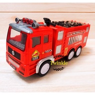 Fire Truck Fire Engine 4D Light Musical Toys Vehicle Oil Tanker Mainan Kereta Bomba Dengab Lagu