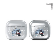 CaseClub Airpods Case Husky Eskimo Pattern