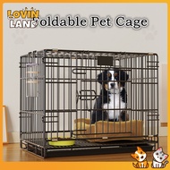 Lovinland Folding Dog Cage Poodle Small And Medium Dog Cat Cage Rabbit Cage Pet Cage