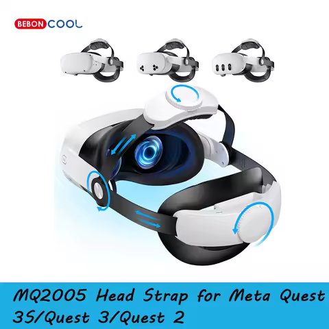 BEBONCOOL MQ2005 Head Strap for Meta Quest 3S/Quest 3/Quest 2 for Quest 3S/Quest 3/Quest 2 Accessori