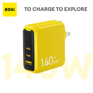AOHI MagCube Pro 140W ที่ชาร์จ USB C สาย140W PD3.1 GaN ความเร็วสูง Type-C อะแดปเตอร์สำหรับ Macbook โ