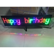 LED Sign HAPPY BIRTHDAY