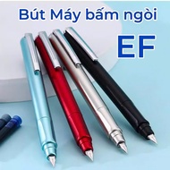 Sét Bút Mực Ngòi EF Dạng Ngòi Bấm chất liệu ABS Kèm 50 Ống Mực Ngòi 0.38mm Êm Trơn