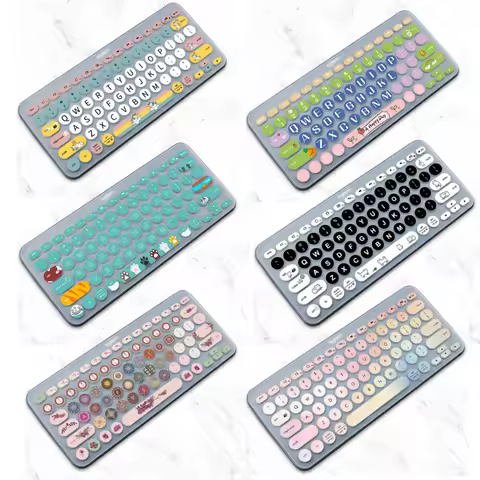 For Logitech K380 Wireless Keyboard Soft Silicone Film Case Ultra Thin Silicone Laptop K380 Keyboard