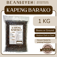 (BS) Kapeng Barako 1000g Beans or Ground Dark and Medium Dark Roast [Vacuum sealed]