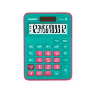 ✮Casio Calculator เครื่องคิดเลข คาสิโอ รุ่น MX-12B-GNRD แบบตั้งโต๊ะสีสัน ขนาดกะทัดรัด 12 หลัก สีเข