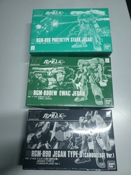 高達模型 hguc hg rgm-89s rgm-89dew Rgm-89d jegan type d ewac stark jegan gundam UC 共三盒