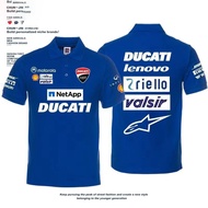 Ducati Motorcycle DUCATI Short sleeved POLO Shirt MotoGp20 Racing Men's Cycling T-shirt Top Clothes Summer