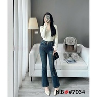Miu pocket flared jeans from Guangzhou 7033