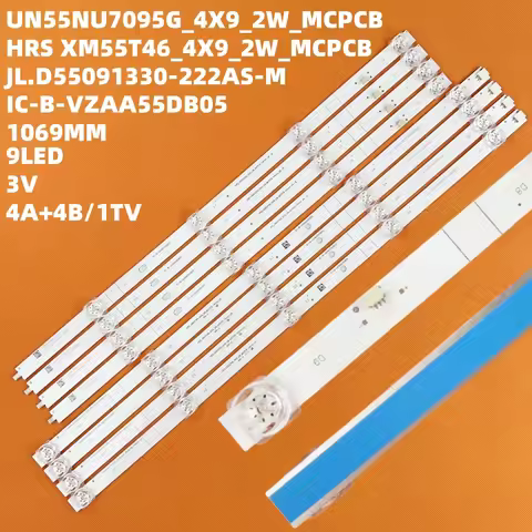 LED 55NU7095 Un55tu7090 Un55nu7095 JL.D55091330-222AS-M UN55NU7095G_4X9_2W_MCPCB 14MM_V0 E47 55inch 