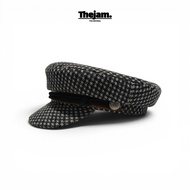 Thejam. Fisherman's Hat | Sailor hat wool houndstooth | Fiddler cap