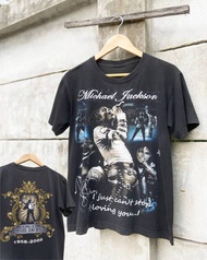 Michael Jackson Printed T-shirt for Men and Women Streetwear Trendy Top Trendy T-shirt Cotton T-shir