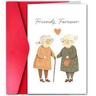 1pc Meaningful Friendship Card Funny Friendship Decoration For Bestie, Classmate, Colleague, Celebra