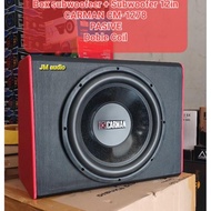 Box Speaker SUB + Speaker SUB 12inch CARMAN CM-1278 PASIVE Doble Coil