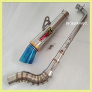 ✪ ➱ ♡ Open Pipe Exhaust DaengSai4 Big elbow wave 110/115 Xrm125 Wave125 Rs125 Fury125 Xrm 100/110/1
