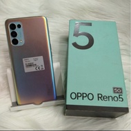 Oppo Reno 5 5G Ram 8/128Gb Fullset (Second)