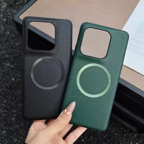 Lychee Grain Magnetic Case For Motorola Signature Moto Edge 70 Ultra 60 Ultra 50 Pro Fusion G57/67 P