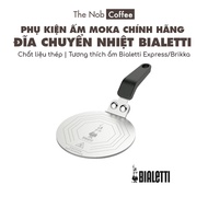 Specialized induction cooker heat transfer plate for Moka Bialetti kettle