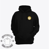 Dogecoin Hoodie Sweater with Cryptocurrency Logo