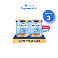 [Bundle of 3] Aptamil Gold+ Junior Stage 4 (2x900g)