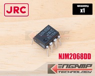 (1ตัว) [IC] NJM2068DD JRC Dual OP-AMP DIP8