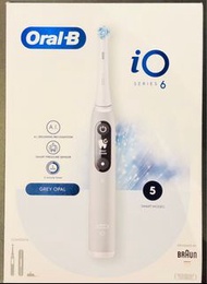 Oral B io series 6 Grey Teeth Power Brush Brand New Designed by BRAUN 電動牙刷