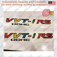 VVTI DOHC RS MIX COLOUR STICKER 2X 1SET