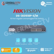 POE SWITCH HIKVISION 16 PORT DS-3E0518P-E/M Gigabit Unmanaged PoE