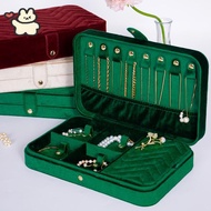 Jewelry Storage Box Velvet Jewelry Storage Box Portable Jewelry Storage Box Jewelry Storage Box with
