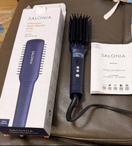 SALONIA 直髮梳 SLIM SL-012NVS 海軍藍