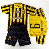 Nextsetw - 221 The Latest Ittihad Club Children's Football Suits Printing Ages 1-15 Years