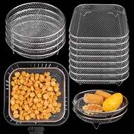 Stainless Steel Air Fryer Rack - Steamer Cooker Dehydration Stand - French Fries Holder - Stainless 