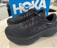 HOKA ONE ONE Bondi 8 黑色 跑步鞋 波鞋 男女同款