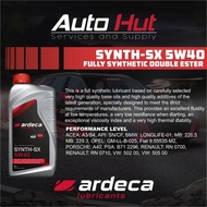 【Strongly recommend】 Ardeca Synth-SX 5W40 Fully Synthetic Engine Oil