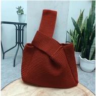 Knot Bag Knitted Bag Hand Bag Knit Knot Bag Japanese Knot Bag Knitted Bag