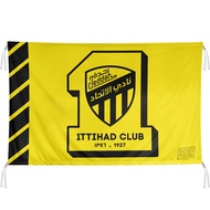 Al-Ittihad FC Karim Benzema Flag Saudi Arabian Club Football Supporter | Football Club - Nazhifa Pri