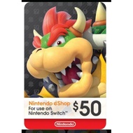 nintendo switch gift card50usd