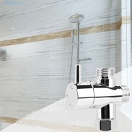HUBERT 3 Way Shower Head Diverter Valve, G1/2 Brass 3 Way Switch Faucet Valve, Shower Faucet Connect