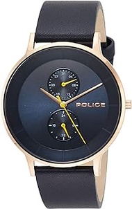 BERKELEY PL.15402JSR/03 Men's Watch, Blue, Dial Color - Blue, Wristwatch Quartz, simple, minimalist