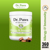 Dr Paws Allergy & Immunity Anti-Allergy Chews For Dogs | Allergy Aid