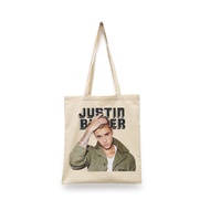 Justin Bieber Vintage Blacu Tote Bag
