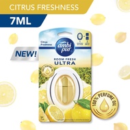 Ambi Pur Air Freshener Citrus Freshness Room Fresh Ultra 7ml (Ambipur bathroom natural odor removal,